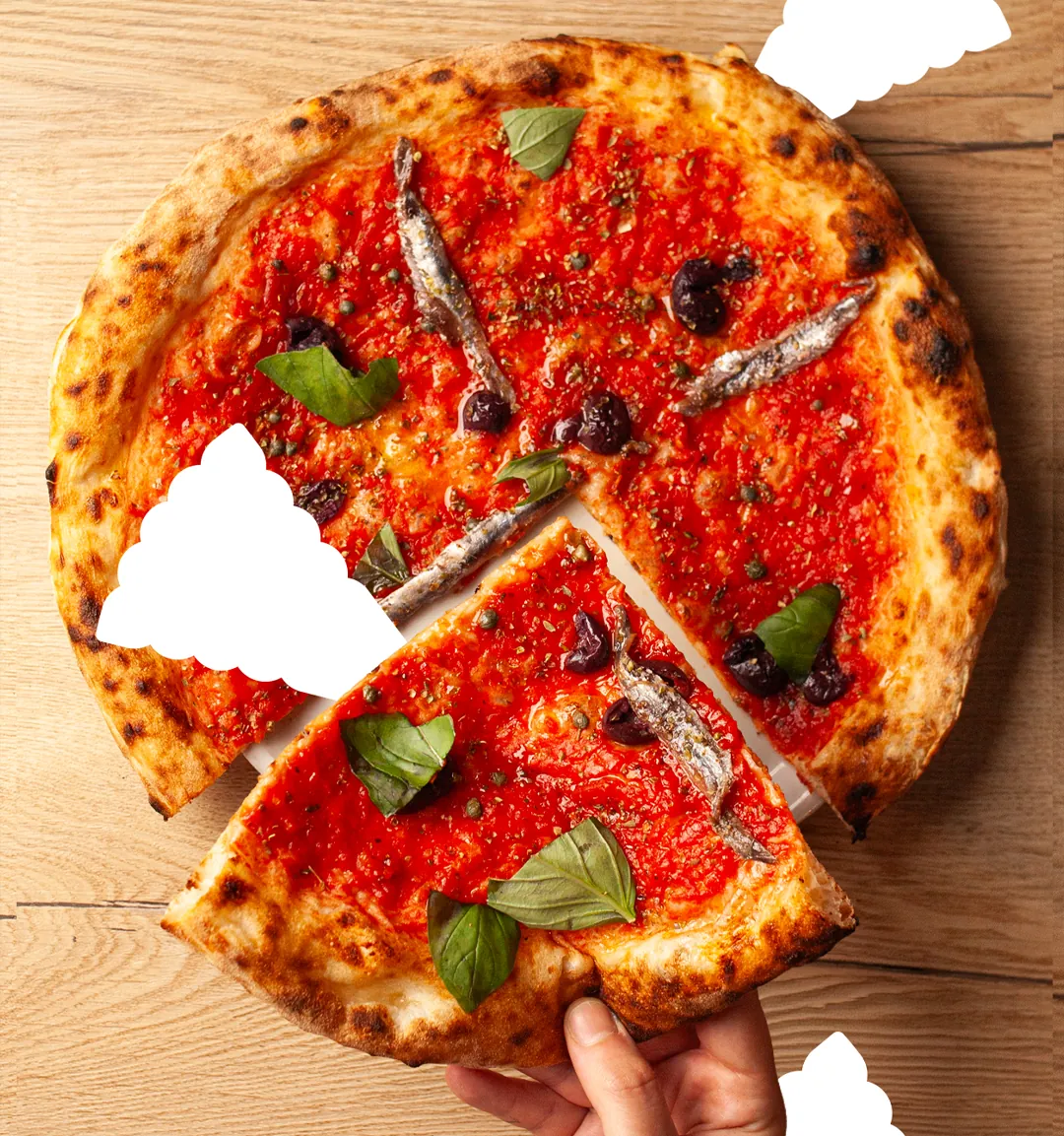 Condivisione pizza